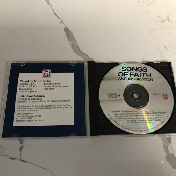 Time Life Songs of Faith and Inspiration Music CD - Picture 3 of 3